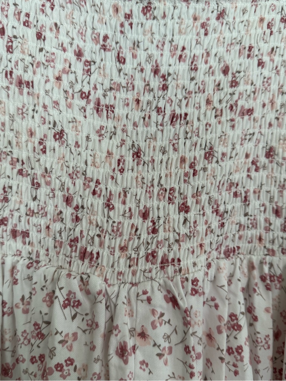 Petite Plume Women's Twill Margaux Dress Dorset Cotton Ditsy Floral S - Picture 8 of 15